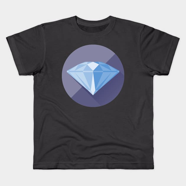 Crystal. Kids T-Shirt by lakokakr